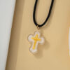 68ab06f063fe322e44e41d6c42bd0412_H9c7c9d8a7d2342b99d13f8416c6536ddK_avif=close&webp=close KOMI DIY Religious Cross Pendant Necklaces Wholesale Acrylic Luminous Enamel Jesus Cross Necklace Charms Pendants for Jewelry