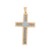 2024 Komi High Quality Stainless Steel Cross Necklace Pendant Gift Steel Chain Necklace Jewelry for Men