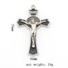 Dreamwork Christian Crucifix Cross Pendant Necklace Keychain Jewelry Cars Bags Accessories Religious Faith Birthday Gift Craft