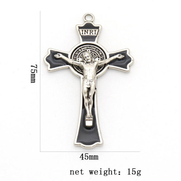 Dreamwork Christian Crucifix Cross Pendant Necklace Keychain Jewelry Cars Bags Accessories Religious Faith Birthday Gift Craft