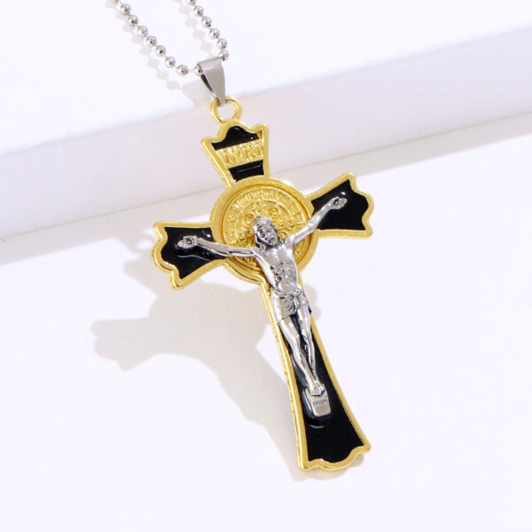 77837c05b4226ad24a28eb76fc1e1809_H853945e86b0f476f8dd726867c000987Z_avif=close&webp=close New Inri Crucifix Jesus Cross Pendant Necklaces Lucky Chain Jewelry Gift for Women Men Necklaces