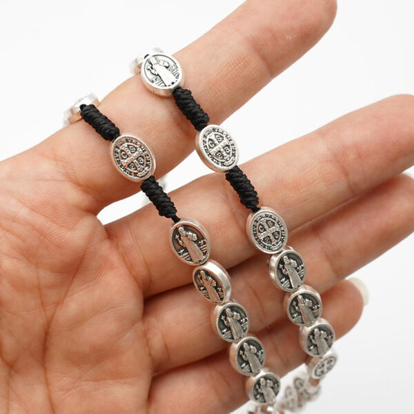 7cd8455d8b5b2655cbc65d3bbd16328b_H55029c2751e4490397b49e1ae447accdV_avif=close&webp=close KOMI St. Benedict Double Oval Beads Benedict Rosary Beads Necklace Jewelry