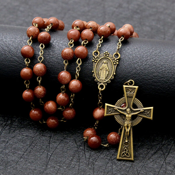 85d06e79174af67a075b5a1a1b1a0048_H0a978aefc7844f64903fb9dbf6928e46C_avif=close&webp=close 2024 New Religious Jesus Natural Multicolor Stone High Grade Cross Rosary Necklace Religious Jewelry Wholesale Wholesale