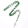 8802c3fff83f78b5b61affbab02cdfa5_H3acce7d69be547538e1b030377f7b46cJ_avif=close&webp=close KOMI 6mm Glass Rosary Beads Catholic for Men Rosary Necklace for Religious Prayer Cross Necklaces Glass Beaded Y Necklaces Gifts
