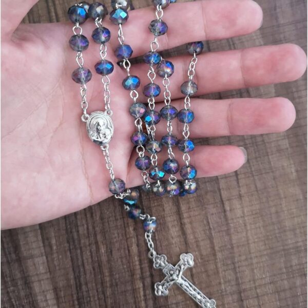 89c4385ac65a5e22e87645d238fa2726_H1fcaab8738a54193ae59634dd830f935m_avif=close&webp=close KOMI New Crystal Bead Necklace Magic Medal Cross Jesus Religious Necklace