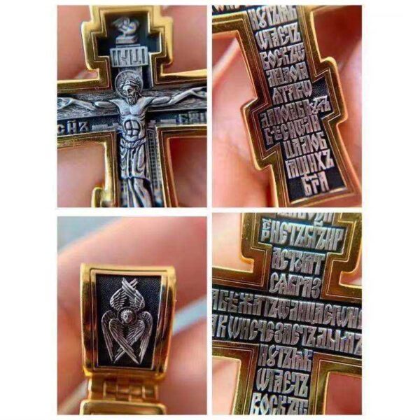 Komi Hot Selling Alloy Cross Pendant Necklace Pendant Jewelry Religious Jewelry Wholesale