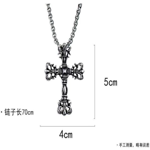 9a30e2c9c1c6cf648d0c1ce0ef296060_H0796e211e1a340b5ba3fa6d33612b1e5S_avif=close&webp=close KOMI Hip Hop Men's Fashion Vintage Cross Necklace Trendy Religious Jewelry Cross Pendant Necklaces Personality Birthday Gift