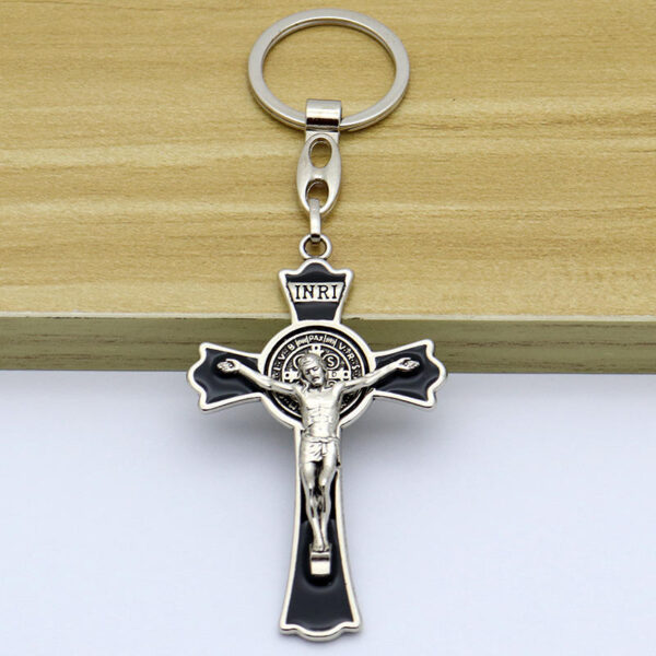 Dreamwork Christian Crucifix Cross Pendant Necklace Keychain Jewelry Cars Bags Accessories Religious Faith Birthday Gift Craft