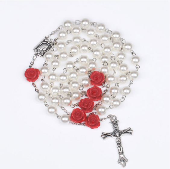 9ce012ce818aede8d9d03a85d71dfe1d_He21d05e4052f44f7852f1ab07c0ca635e_avif=close&webp=close Rosary Plastic Pearl 8mm Beads with Rose Flower Beads Our Lady of Lourdes Medals Jesus Cross Christ Maria Necklace for Pray