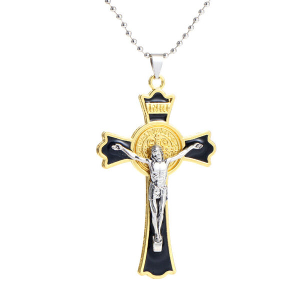 9e86a2147e3d204ef9d0fdb574d0da83_H4041f9a102344058897c37849d784f0bt_avif=close&webp=close New Inri Crucifix Jesus Cross Pendant Necklaces Lucky Chain Jewelry Gift for Women Men Necklaces