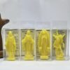 New Jesus Mary Resin Silicone Sculpture with Multi-color Luminous Style Religious Decoration