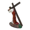 H016da52688334dcf9040249dd3bc2003p KOMI Creative Resin Crafts Jesus Cross Portrait Decoration Home Desktop Car Ornaments Gifts