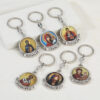 KOMI New Virgin Mary Jesus Religion Character Sticker Keychain Accessory