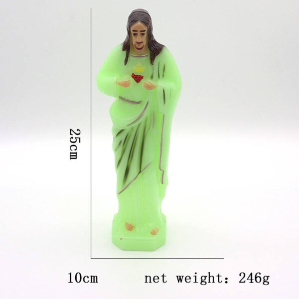 H0379a83340ee427390605d5539c307ebc KOMI Home Decorations Wholesale Jesus Garden Home Office Statues Desk Ornaments Decoration Resin Craft Gifts Figurine