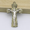 Catholic Christianity Jesus Cross Necklace Jewelry Pendant Keychain Accessories Jewelry Crafts Wholesale