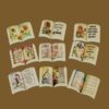 KOMI Ceramic Refrigerator Sticker Religious Book Shape Suitable for Home Daily Holiday Gift Decoration Refrigerator Sticker