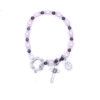 H1cb9fb67161848dda49677f9a7080db2B New Design Catholic Women's Pink Glass Pearl Plating Alloy Bracelet Rosary Cross Charm Keepsake Purple Crystals Bracelet