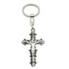 2025 Religious Crafts Gifts Atholicism Christian Jewelry Crucifix Jesus Cross Car Accessories Keychain Keyrings