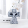 H25511139a4134ff5a6d53f3627f5b3fep KOMI Best Selling Home Garden Statues Resin Little Angel Cross Heart Statues for Table Pillar Standing OrnamentsCrafts Gifts