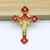 Hot Sale Metal Cross Jewelry Accessories Necklace Pendant Keychain Jewelry Ornament Factory Wholesale