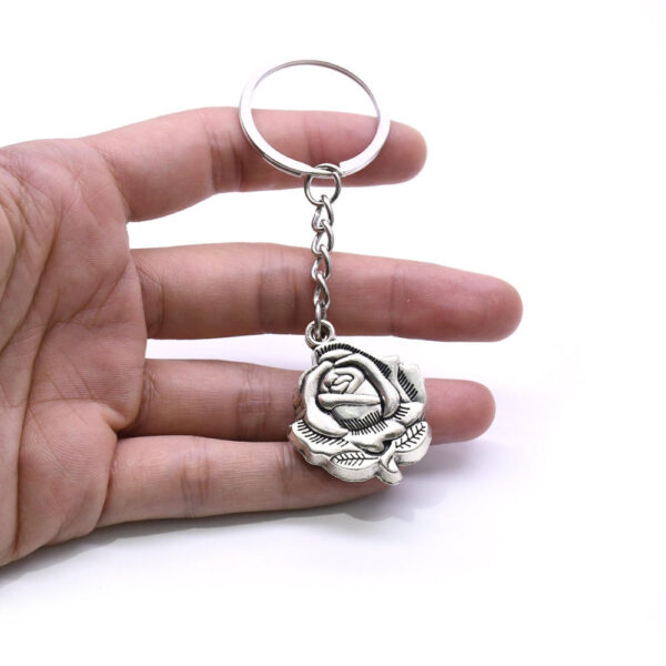 Catholic Metal Alloy Jesus St Christopher Czestochowa Madonna Religious Rose Keychain Christian Church Key Ring