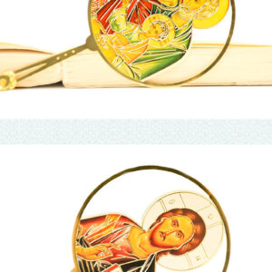 New Religious Craft Gifts Christian Bookmarks Creative Color Metal Hollow-out Etching Electroplating Metal Bookmarks