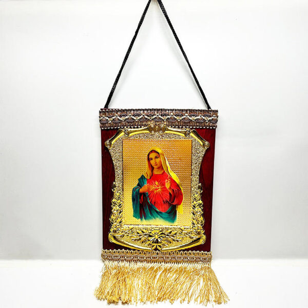 Komi New Solid Wood Carved Portrait Arabian Wind Su Wall Hanging Ornaments