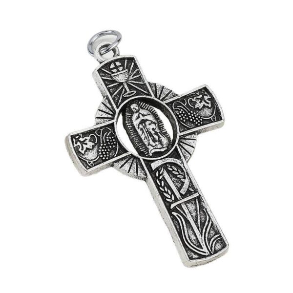 KOMI New Design Vintage Cross Pendants Religious Keychains Accessories