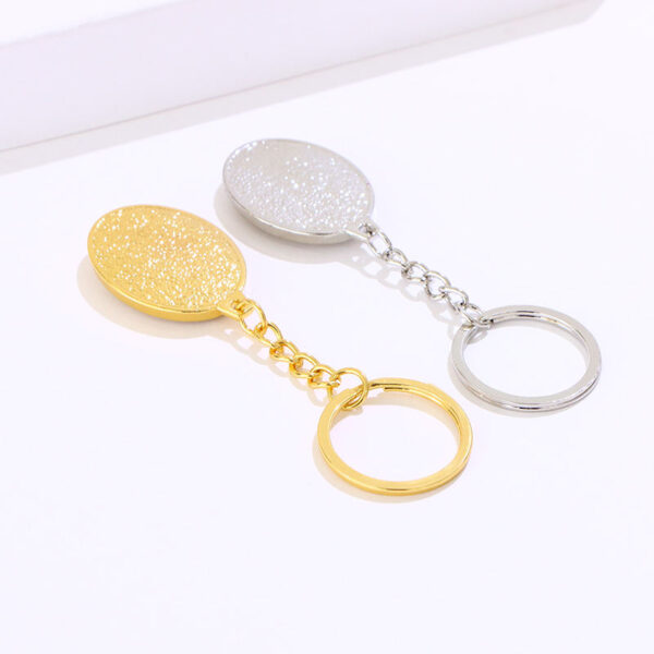 New St Anthony Keychain Saint Keyring Medal Jewelry Gift Religious Cabochon Jewelry Keychain