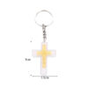 KOMI Multi-Color Plastic Cross Metal Crucifix Charms Pendants for Jewelry Necklace Bracelet Making Accessories