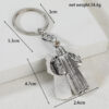 KOMI St. Benedict Keychain Religious Pendant Craft Gift Wholesale