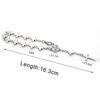 H5091a3dba4bb4e58bbd707eaac2adc6bw New Religious Silver Metal Cross Beads Rosary Jewelry Prayer Crucifix Pendant Beads Bracelet