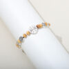 Hot Selling Alloy St. Benedict Medal Wooden Beads Hand Beaded Jerusalem Religious Jewelry Bracelet