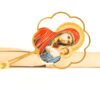 New Religious Craft Gifts Christian Bookmarks Creative Color Metal Hollow-out Etching Electroplating Metal Bookmarks