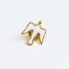 KOMI Exquisite Light Body Pigeon Cross Brooch Clothing Accessories Gift Badge