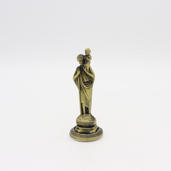 H69e076e867fb4825b8bc58ef465bc8783 Religious Metal Ornaments Statue of the Virgin of Lourdes Fatima, Jesus Sculpture, Handicraft Ornaments RN-269