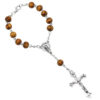 Komi Handmade Wooden Rosary Beads Crucifix Pendants Catholic Gift Religious Necklaces
