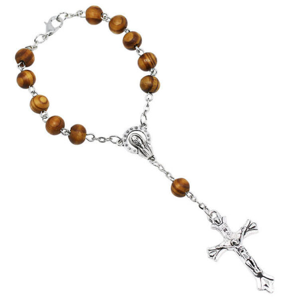 Komi Handmade Wooden Rosary Beads Crucifix Pendants Catholic Gift Religious Necklaces