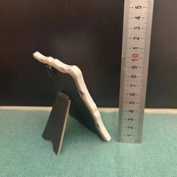 H7b1d54b3fd464275b0c91f4ce636bed4Q KOMI Home Decorations Small White Ceramic Holy Family Portrait Frame Dainty Children's Desk Decoration Gift