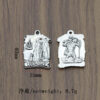 Factory Spot Wholesale Metal Jewelry Pendant Necklace Religious Jewelry Christian Pendant Saint Keychain Pendant