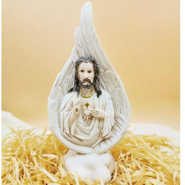 H84c6cfc8b8334a549e01b957cf7717a2r Komi Holy Relics Virgin Mary, Son of Jesus Holy Heart Baptism Church Supplies Creative Resin Craft Decoration