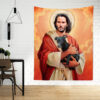H895ff74da14d40ca891eee5e15a95cc6Q Komi Tapestries Jesus Last Supper Series Bedroom Living Room Background Cloth Room Wall Tapestry Wall Hanging