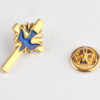 H8b47279d7da246d4a7139d0f97f48cedm KOMI Gold Cross Brooch for Women Pins White Blue Enamel Peace Dove Brooches Pins Cross Lapel Pin Jewelry Gifts for Women Men