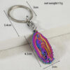 KOMI Virgin Mary Statue Pendant Trendy Religious Keychain Accessory