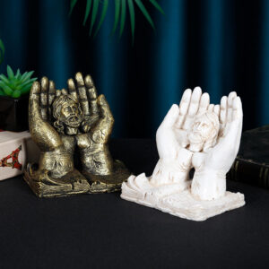KOMI Polyresin Both Hands Holding Men Women Wings Angel Statues Decoration Resin Crafts Home Tabletop Decoration Gift