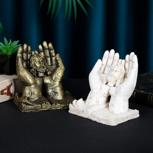 H9a3c42a8d9b74c928879bba333aa70108 KOMI Polyresin Both Hands Holding Men Women Wings Angel Statues Decoration Resin Crafts Home Tabletop Decoration Gift
