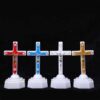 H9eb4cd09008d41d4a8f13a9ed49f305eS Electronic LED Small Cross Jesus Christ Body Light Cabinet Vigil Lamp Bitter Like Christ Catholic Holy Objects Home Decoration