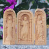 KOMI Misah Liturgy Three Box of Arts and Crafts Display the Virgin Mary of Jesus Joser Carry Church Display