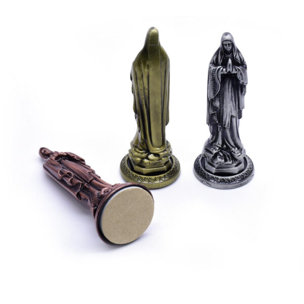 Religious Metal Gift Sculpture of the Virgin of Lourdes