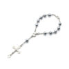 Ha9bccfdf01624bc886d0a729981e7998n Komi Wholesales Catholic Rosary Bracelet Imitation Glass Pearl Christ Cross Jesus Virgin Mary Rosary Bracelets